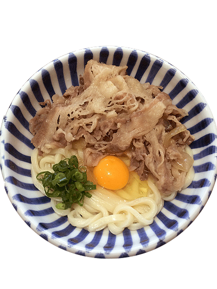 あたたかいうどん うどんの庄真田